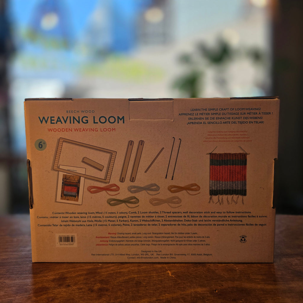 Wooden Weaving Loom Set
